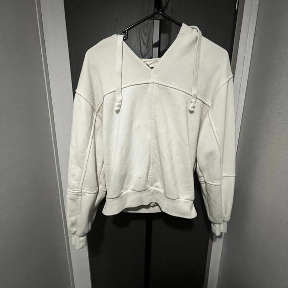 Loose white hoodie - Picture 1 of 4